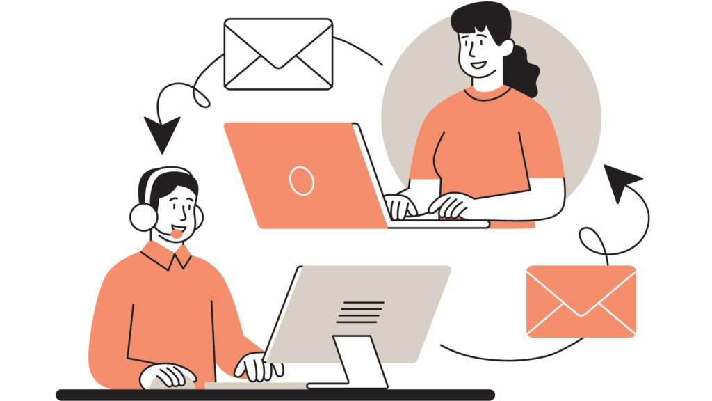 ドクターフィッシュエキスパートが電話とメールに対応
